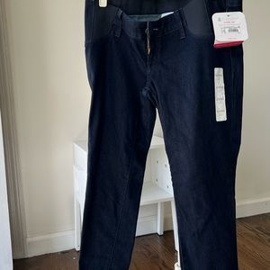 Blue Maternity Jeggings